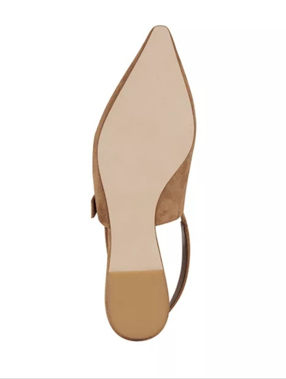 Jeffrey Campbell Women's Suede Geralt Tie Slingback Flats. Size 11. Color Brown - Picture 7 of 11